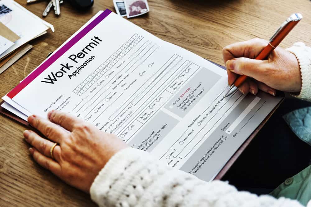 Canadian work permit