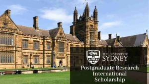 RTP Scholarship at University of Sydney 2025