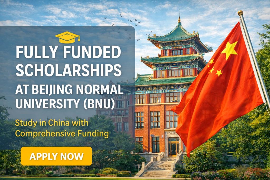 Fully Funded Scholarships at Beijing Normal University (BNU) – Study in China in 2026 Beijing Normal University Scholarship 2026