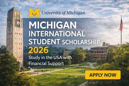 Michigan International Student Scholarship 2026: Study at a World-Class US University