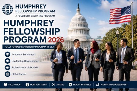 Humphrey Fellowship Program 2026 in USA (Fully Funded)