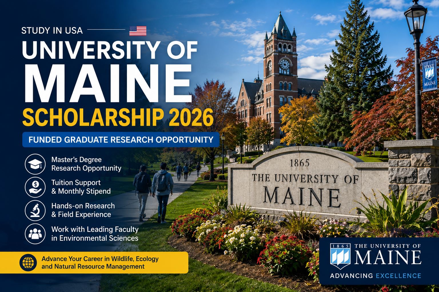 University of Maine Scholarship 2026